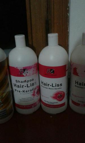 Keratinas con Shampoo