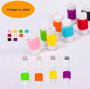 Protector Cable Puerto Lightning Iphone, Ipad, Ipod Colores