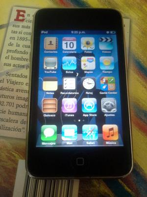 iPod Touch 3gene 32gb Negro Cable Y Mas