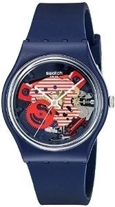 Reloj Swatch Gn239 Porticciolo Azul Silicona