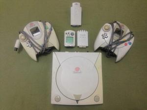 Sega Dreamcast Mod Vga + 2 Controles + 10 Juegos