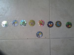 Tazos angri birds