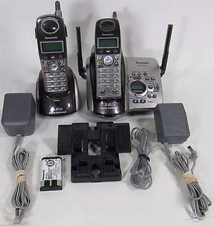 2 Teléfonos Inalámbricos Panasonic