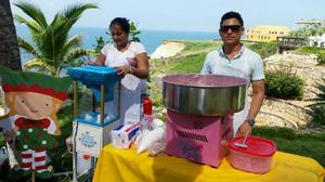 Alquiler de Maquina de Raspados Y Algodon de Azúcar -