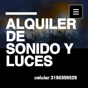 Alquiler de Sonido Y Luces - Bogotá