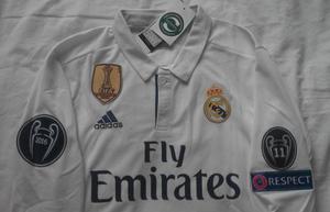 Camiseta Real Madrid  Local Parche Mundial De Clubes