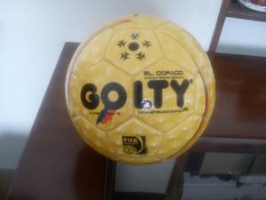 Balon de futbol numero 5 Golty para coleccion