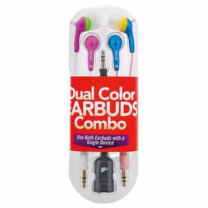 Audifonos Maxell Dual Color Earbuds Combo