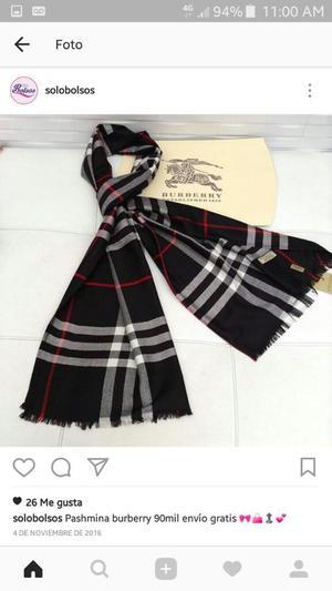 Bufanda Burberry