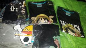 Camisas One Piece Anime