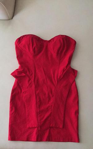 Vestido Rojo Nuevo Talla L