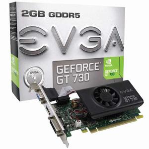 Tarjeta Video Nvidia Evga 730 Gt 2gb Ddr3 Usada Como Nueva