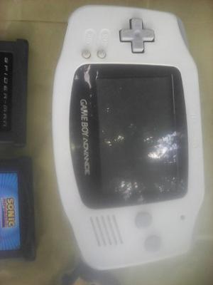 Game Boy Advance Consola,2juegos Y Linterna.