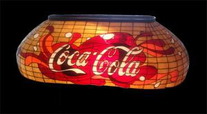Lámpara Tiffany Logo Coca Cola - San Carlos de Guaroa