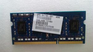 Memoria de 4 Gb de Portatil Hp