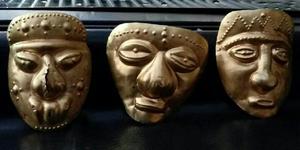 Máscaras de Oro 22 Kts - Ipiales