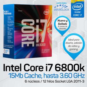 Procesador Intel Ik 15m Cache, 3.60ghz Nuevo Sellado