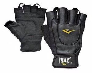 Guantes Everlast Momentum Gimnasio Pesas Negro