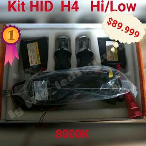 Promoción Luces Hid H4 Hi/low 8000k