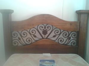 Vendo cama sencila rustica en madera
