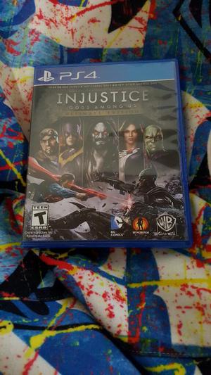 Injustice Video Juego para Play 4