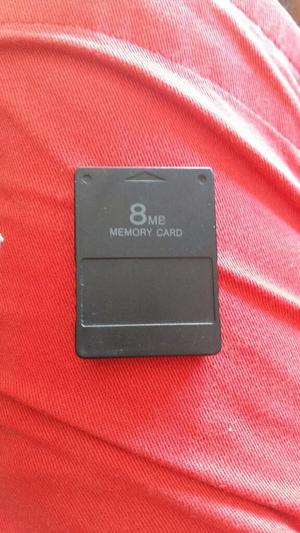 Memoria de Play 2 8mb