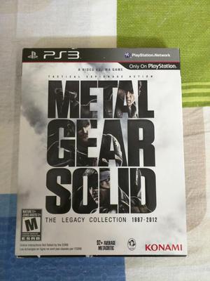 Metal Gear Solid Legacy Collection Ps3