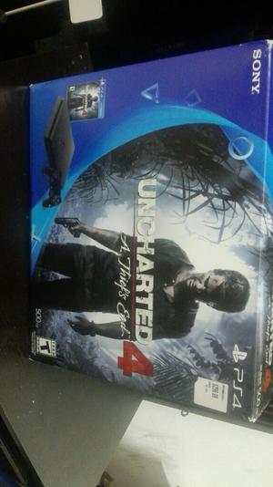 Ps4 Uncharted 4 Slim solo Efectivo