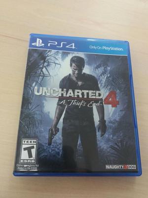 Vendo Juego Ps4 Uncharted4