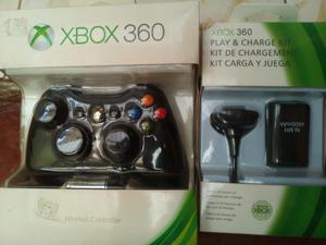 Barato Control Xbox360 Y Carga Y Juega