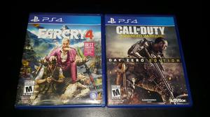 Juegos Ps4 Farcry 4 Call Of Duty