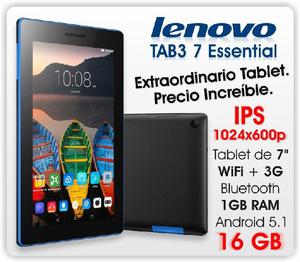 Tablet Lenovo Tab 3 Essential 7 Wifi3G - Bucaramanga