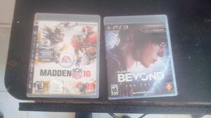 VIDEO JUEGOS PS3 MADDEN 10 FT BEYOND