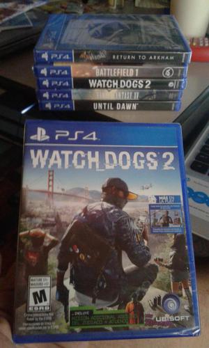 Whatch Dogs 2 playstation 4 se vende o se ambia