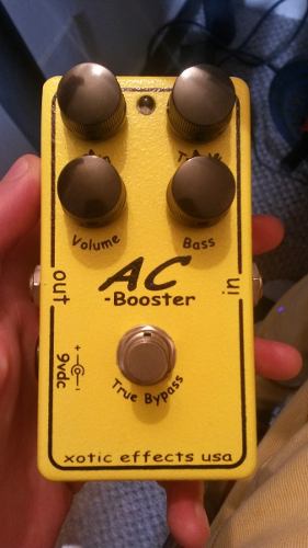 Ac Booster Xotic Overdrive