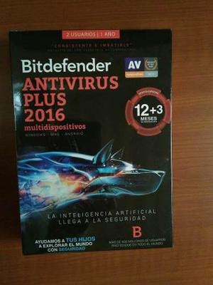 Antivirus Bitdefender-2 Usuarios
