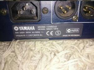 Consola Yamaha Mgfx