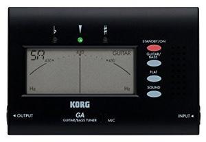 Korg Ga40 Pantalla Grande Para Guitarra Y Bajo Tuner