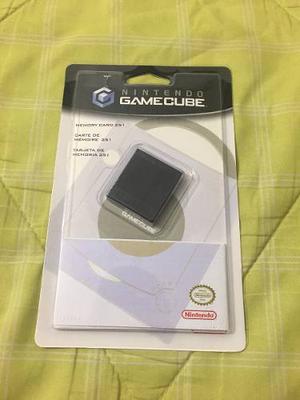 Memory Card Nintendo Gamecube Original Nueva Y Sellada