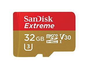 MicroSD Sandisk Extreme 32Gb Video Ultra HD 4k