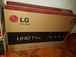 Tv Lg 49 Pulgadas Nuevo 4k Smart Tv