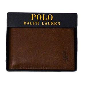 Billetera Hombre Polo Ralph Lauren Bi-fold Cuero Original