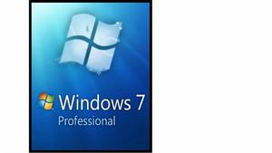 Windows 7 Professional Licencia Original  Bits