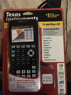 Calculadora Texas Instrumentos Ti-84 Plus Ce