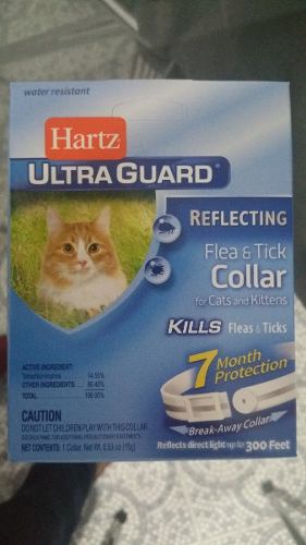 Collar Reflectivo Antipulgas Y Antigarrapatas Para Gatos