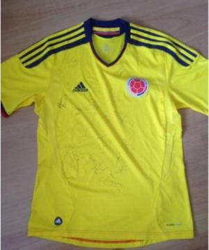 Camisa Colombia Talla S Firmada