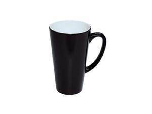 Mug Taza Mágica Cónica Negro Sublimacion