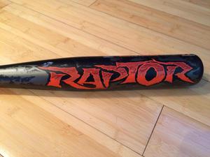 Nuevo Bate de Baseball Raptor oz