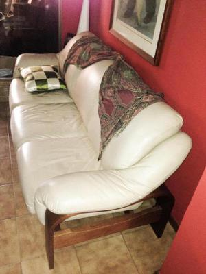 sofa en cuero 3 puestos - Medellín