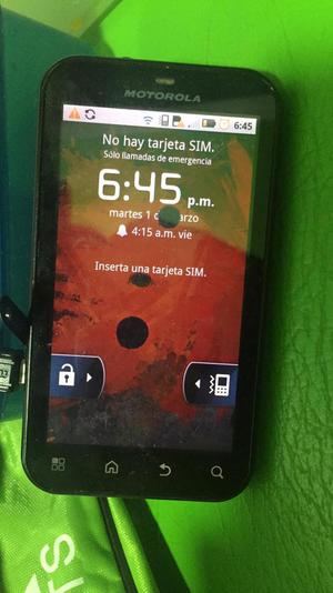 Celular Motorola Resistente Al Agua Func